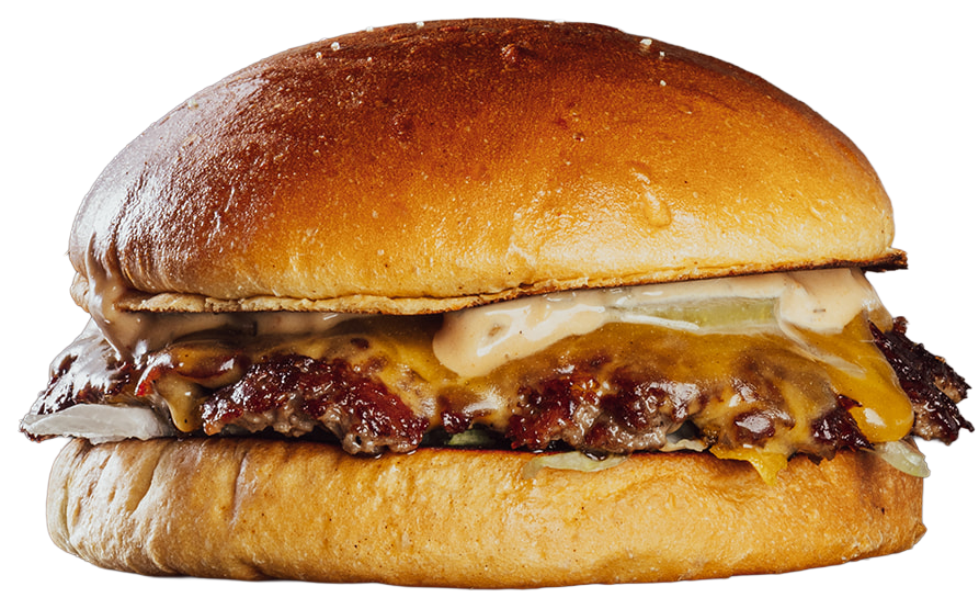 Een Classic burger van Bollinos