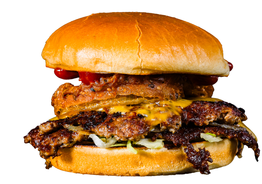 Een smashburger bij Charlies in Apeldoorn